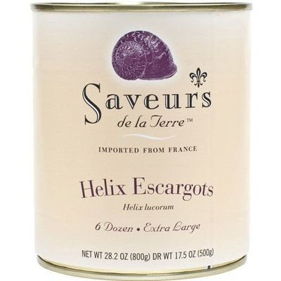 Saveurs de la Terre Helix Escargots, 72-count
