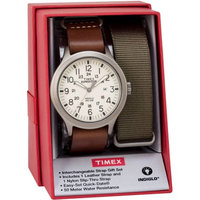 Mens Timex(R) Expedition Scout 43 Box Set Watch-TWG016100JT, Brown