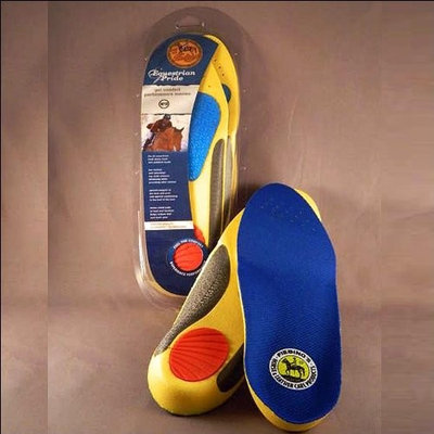 Fiebing's EQUESTRIAN PRIDE GEL INSOLE WOMENS SIZE 6