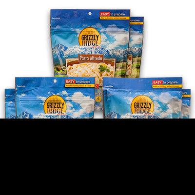 Grizzly Ridge Lunch/Dinner, (Pack of 6)
