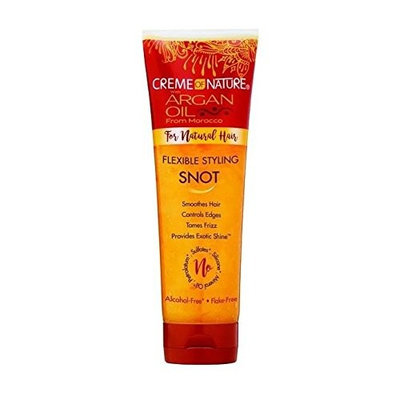 CREME OF NATURE Argan Oil Flexible Styling Snot 8.4oz