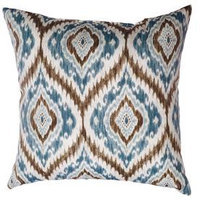 allen + roth Floral Square Throw Outdoor Decorative Pillow ZZTP-012