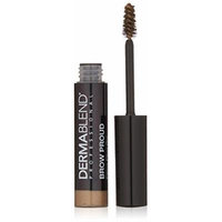 Dermablend Brow Proud Filling Fiber Eyebrow Gel Smudge and Transfer Resistant, Dark Blonde