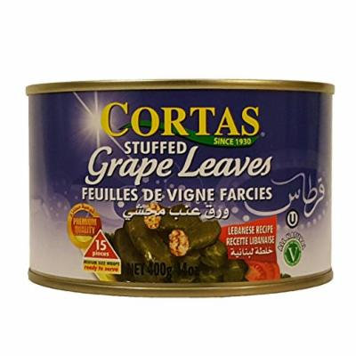Cortas Stuffed Grape Leaves 14oz (pack of 3)