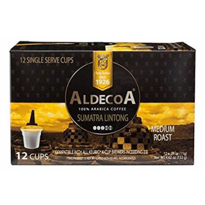 Aldecoa K-Cups Sumatra Lintong 12 Count (Pack of 6)