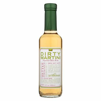 Stirrings Bar Ingredients - Dirty Martini - Case of 6 - 12 Fl oz.