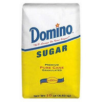 Domino Sugar, Pure Cane, Granulated (10 lb.) (pack of 6)