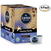 Zavida Coffee Hazelnut Vanilla Single-Serve Cups (96 Count)