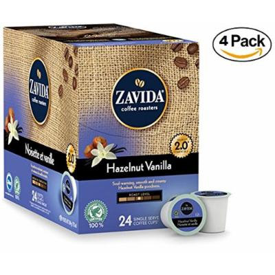 Zavida Coffee Hazelnut Vanilla Single-Serve Cups (96 Count)