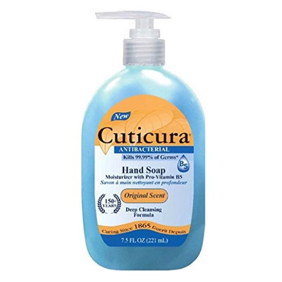 Cuticura Original Hand Soap 7.5 Ounce Pump (221ml) (2 Pack)