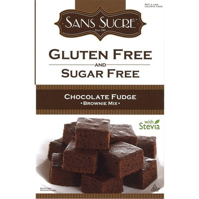 Sans Sucre Gluten Free and Sugar Free Chocolate Fudge Brownie Mix, 16 Ounce