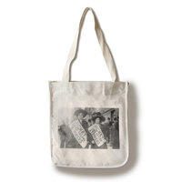 Female Garment Workers on Strike Photograph (100% Cotton Tote Bag - Reusable)