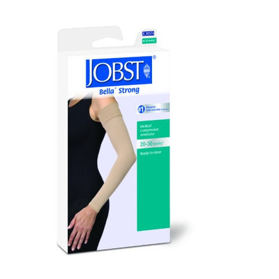 Jobst 102318 Bella Strong Armsleeve 20 - 30 With Silicone Black Size 8 Long
