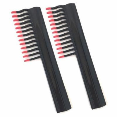 WAVE SUPER COMB BLK W/RED TIP (PACK OF 2)