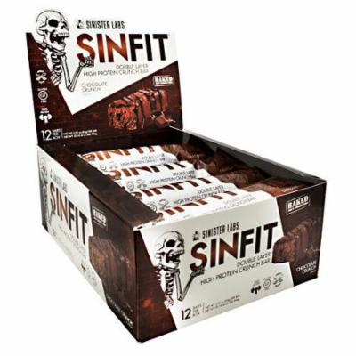 Sinister Labs, Sinfit Bar Chocolate Crunch 12 - 2.93 oz (83g) per bar