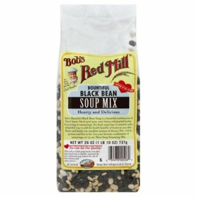 Bobs Red Mill Bountiful Black Bean Soup Mix, 26 Oz (Pack of 4)