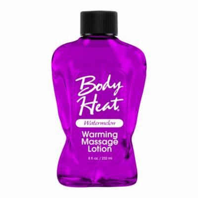 Body Heat Warming Massage Lotion - Watermelon - 8 oz