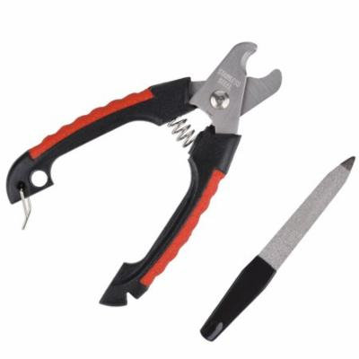 Legendog Dog Nail Clipper Scissors Professional Stainless Steel Nail Trimmer with Safety Lock & Filer for Dog Puppy Pet