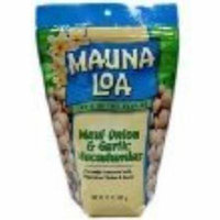 Mauna Loa Maui Onion & Garlic Macadamia Nuts, 10-Ounce Bag (Pack Of 3)