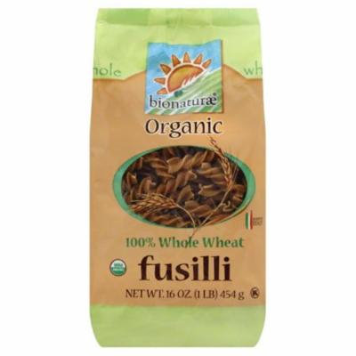 Bionaturae 100% Whole Wheat Fusilli, 16 Oz (Pack of 12)