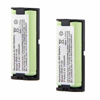2X Home Phone Battery For Panasonic KX-TGA670 KX-TGA246 KX-TGA243 KX-TGA242