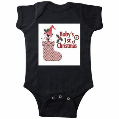 babys 1st kitty Infant Creeper