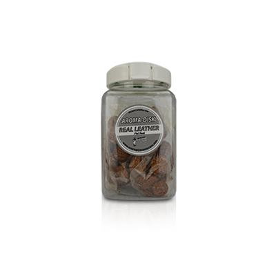 Detail King Leather Scent Aroma Disk Automobile Air Freshner
