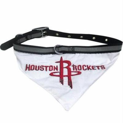 Houston Rockets Dog Collar Bandana - Medium