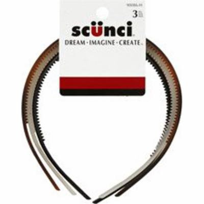 Hair Bands 3 Pcs 90086-H, 3 count wave headband By Scunci