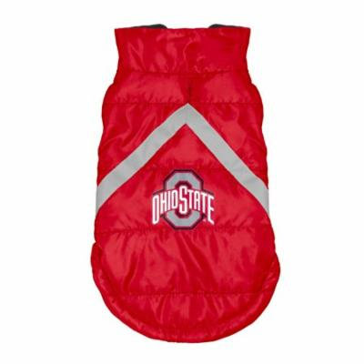 Ohio State Buckeyes Pet Puffer Vest - Medium
