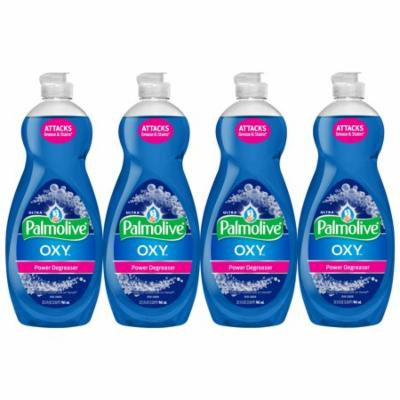 Palmolive Ultra Dishwashing Liquid Dish Soap, Oxy Power Degreaser - 32.5 Fl Oz (4 Pack)