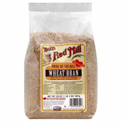Bobs Red Mill Wheat Bran, 20 Oz (Pack of 4)