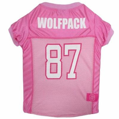 NC State Wolfpack Pink Dog Jersey