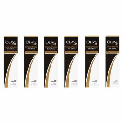Olay Total Effects 7X First Effects Daily Moisturizer, Fights First Signs of Aging, 50 ml (1.7 Oz) (Pack of 6)