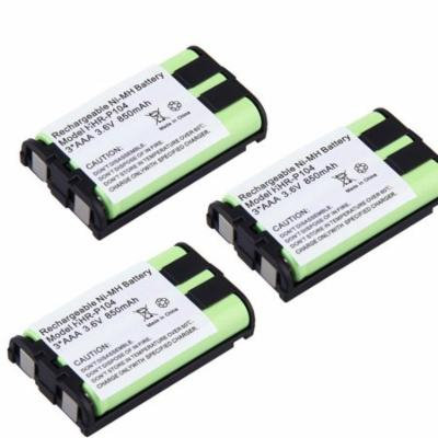 3x Phone Battery For Panasonic KX-TG5453 KX-TG5456 KX-TG5471 KX-TG5480 KX-TG5561