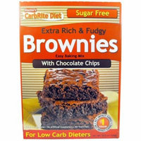 Universal Nutrition, Doctor's CarbRite Diet, Extra Rich & Fudgy Brownies with Chocolate Chips, 11.5 oz (pack of 4)