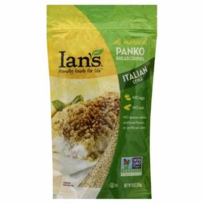 Ians Italian Style Panko Breadcrumbs, 9 Oz (Pack of 12)