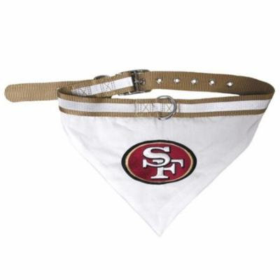San Francisco 49ers Dog Collar Bandana - Medium