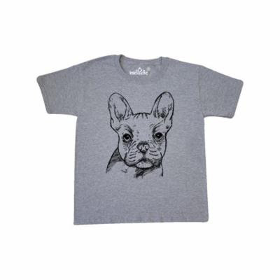 French Bulldog Portrait Youth T-Shirt