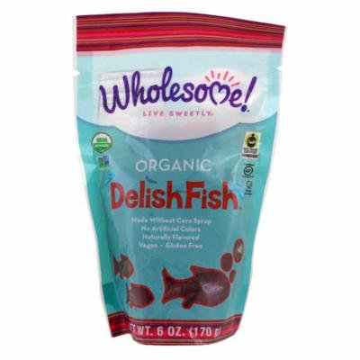 Wholesome Sweeteners, Inc., Organic Delish Fish, 6 oz (pack of 12)