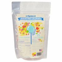 Xyloburst, Sugar-Free Lollipops, Assorted Fruit, 25 Lollipops(pack of 1)