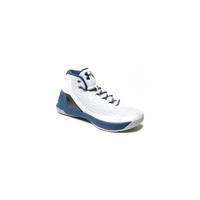 Under Armour Curry 3 (11, White/Navy/Metallic Silver)