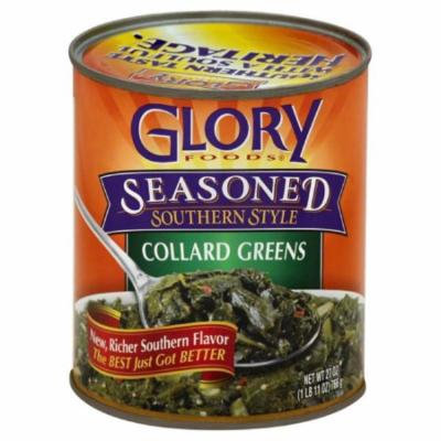 Glory Foods Collard Greens, 27 Oz (Pack of 12)