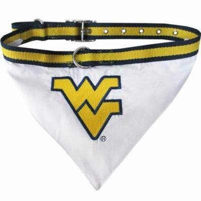 West Virginia Mountaineers Dog Collar Bandana - Large