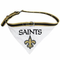 New Orleans Saints Dog Collar Bandana