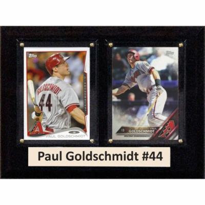 C&I Collectables MLB 6x8 Paul Goldschmidt Arizona Diamondbacks 2-Card Plaque