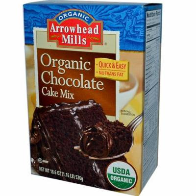 Arrowhead Mills, Organic Chocolate Cake Mix, 18.6 oz (pack of 1)