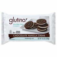 Glutino chocolate vanilla creme cookies, 10.6 oz (pack of 12)