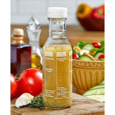 Glass Salad Dressing Maker