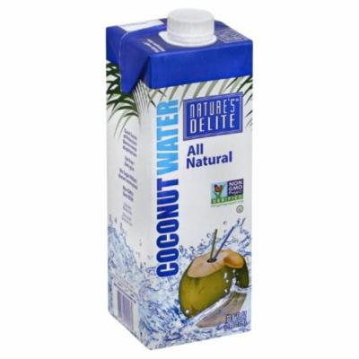 Natures Delite Coconut Water, 1000 Ml (Pack of 6)